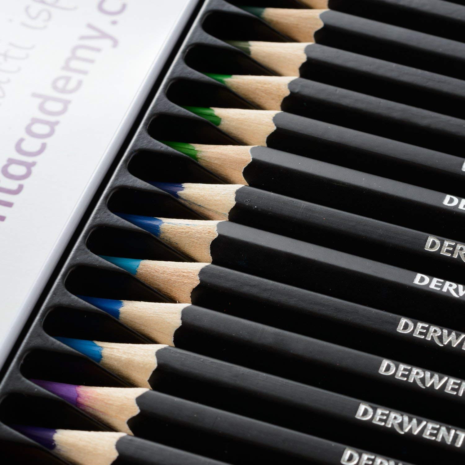 Derwent Academy Watercolour 36 Tin - Image 3