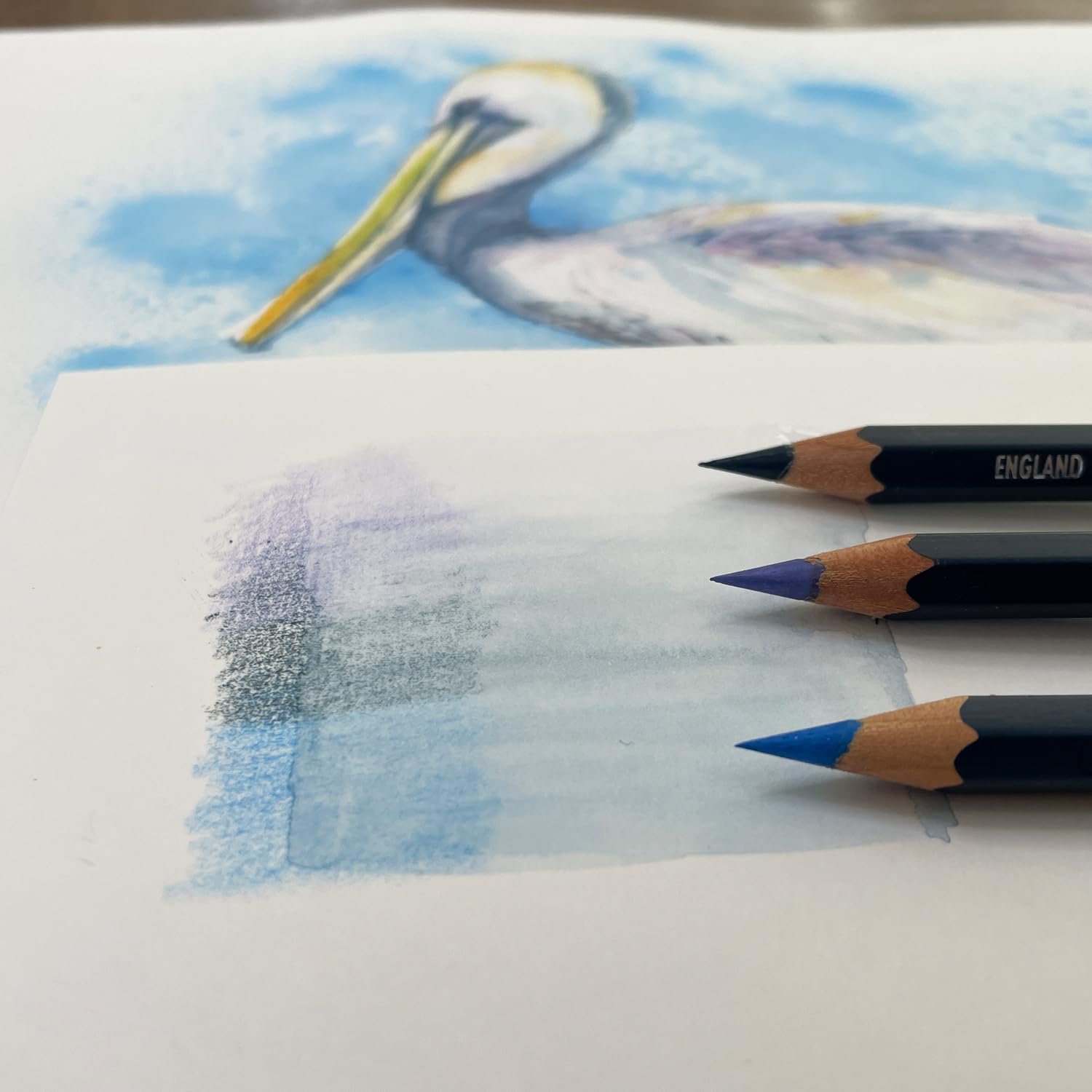 Derwent Colored Pencils, WaterColour, Water Color Pencils, Drawing, Art, Wooden Box, 48 Count (0700758) - Image 6